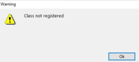 Registered Error - Appraisal Port