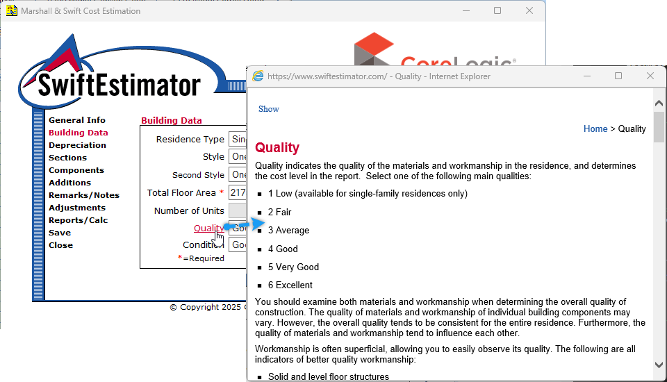 CoreLogic | SwiftEstimator Cost Analysis