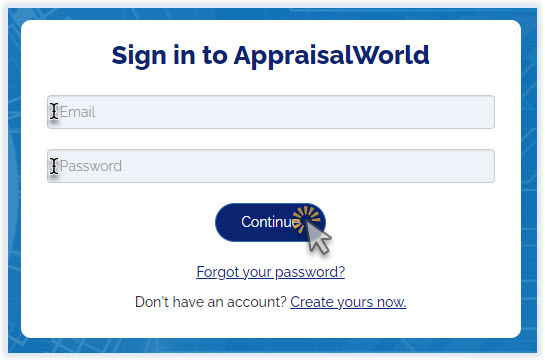 Sign In to AppraisalWorld