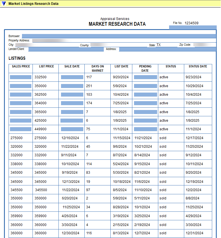 1004MC Parameters