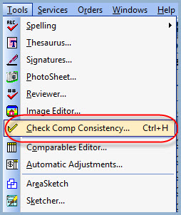 Check Comp Consistency