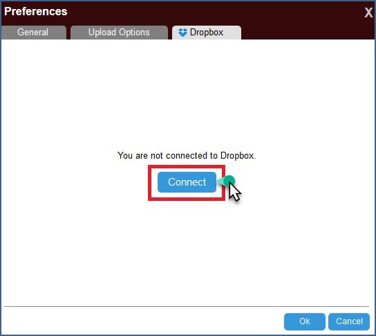Dropbox Tab