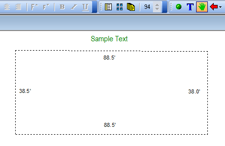 Free Form Text Example