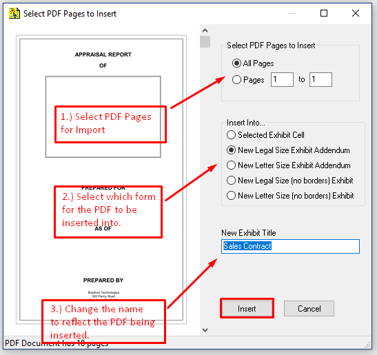 how to insert an image into a pdf